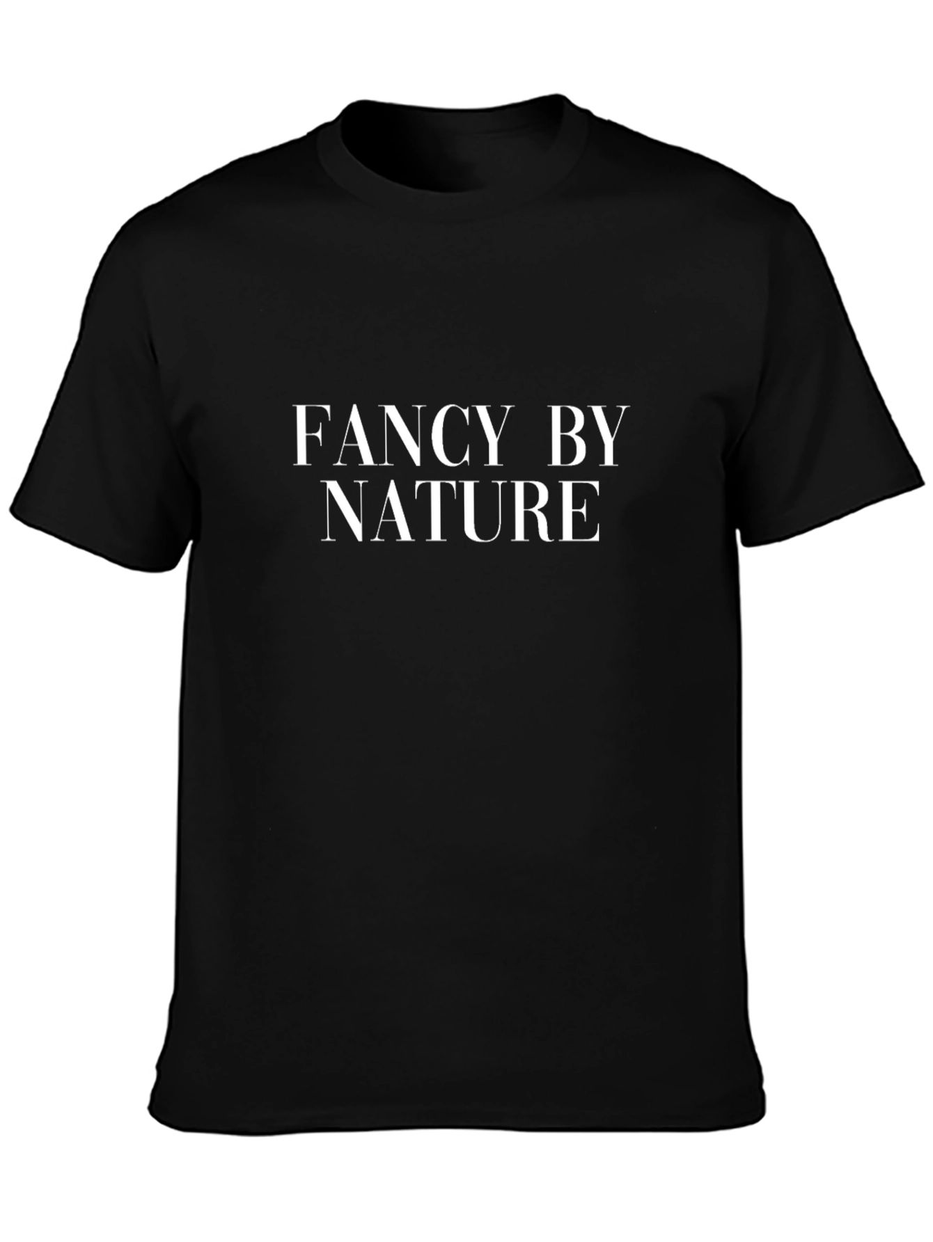 Camiseta Negra Fancy by Nature para Hombre