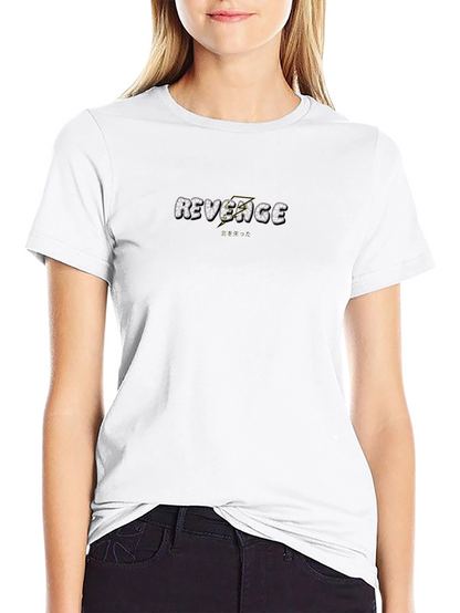 Camiseta Negra Revenge - Estilo Urbano