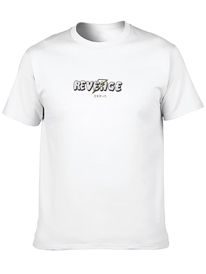 Camiseta Negra Revenge - Estilo Urbano