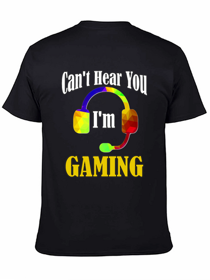 Camiseta Gamer: No te oigo estoy jugando