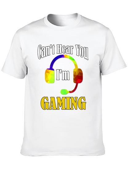 Camiseta Gamer: No te oigo estoy jugando