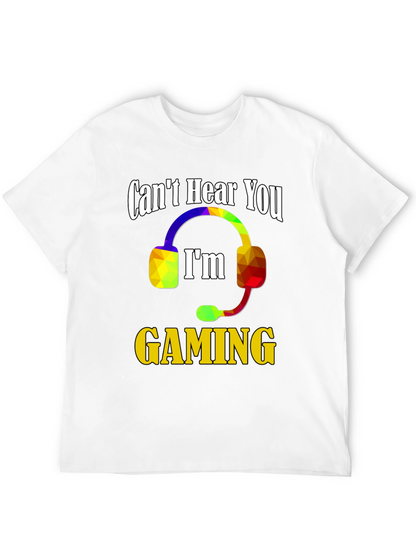 Camiseta Gamer: No te oigo estoy jugando