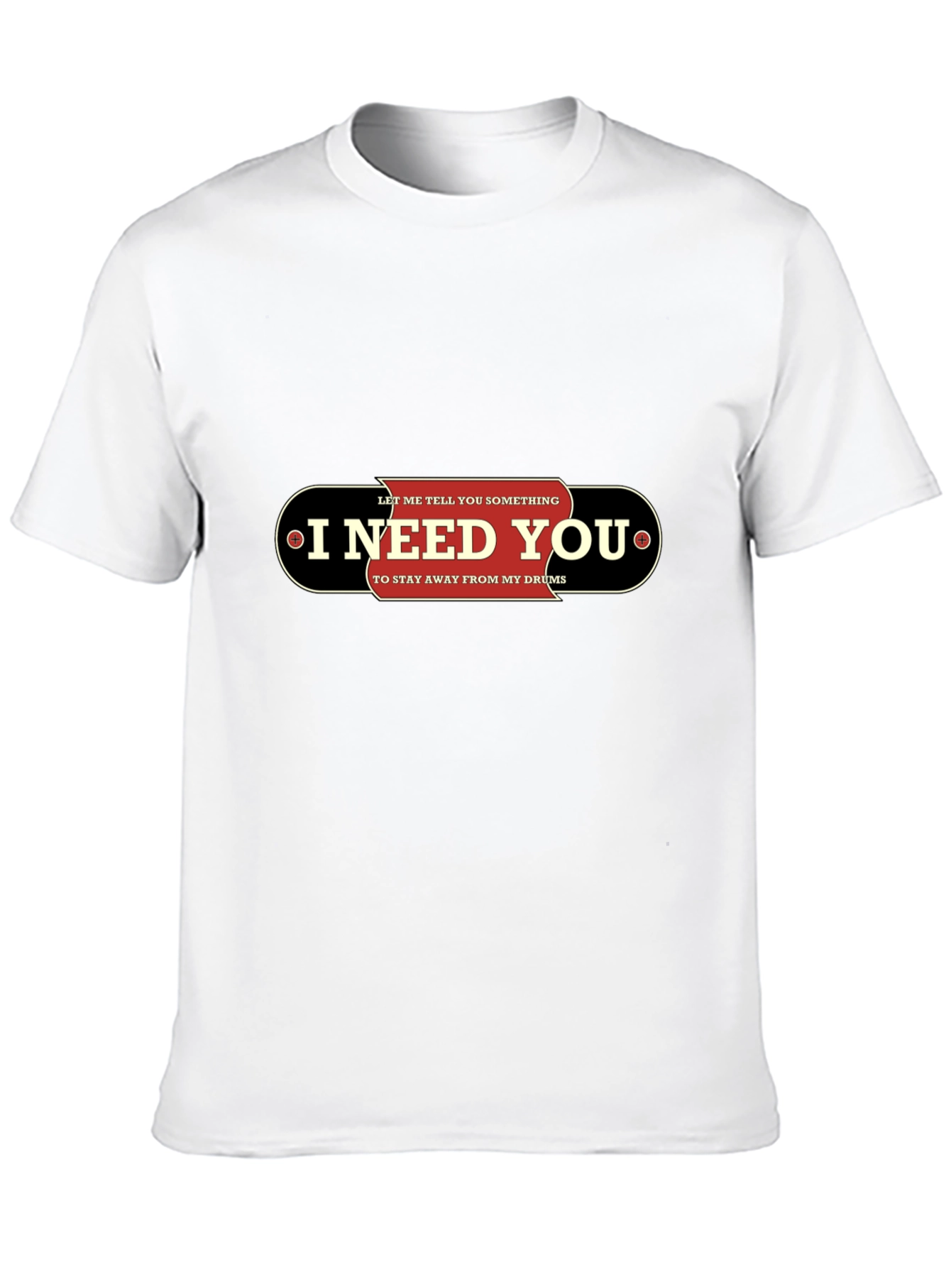Camiseta Negra I Need You