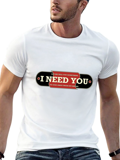 Camiseta Negra I Need You