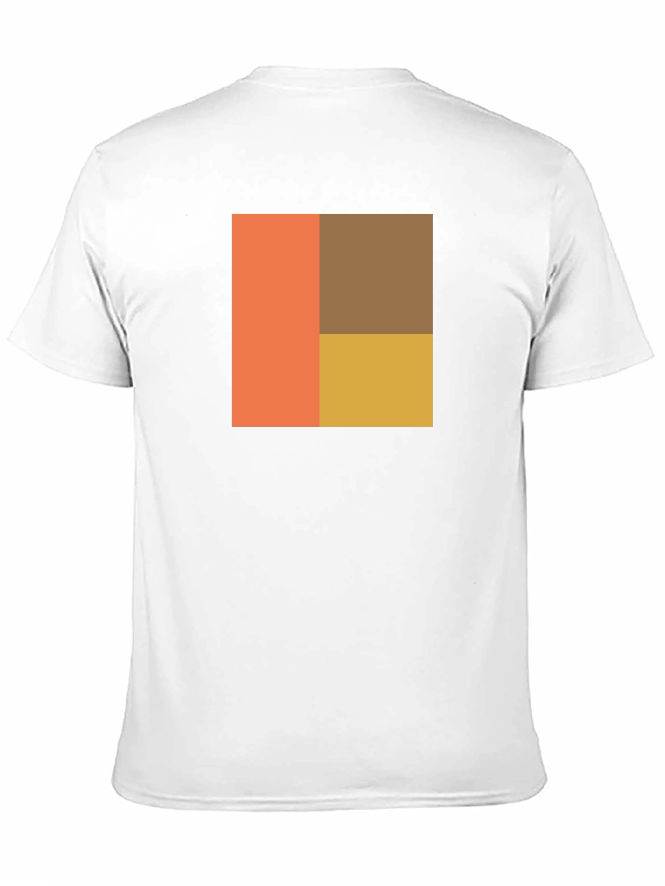 Camiseta Negra con Diseño Geométrico Abstracto