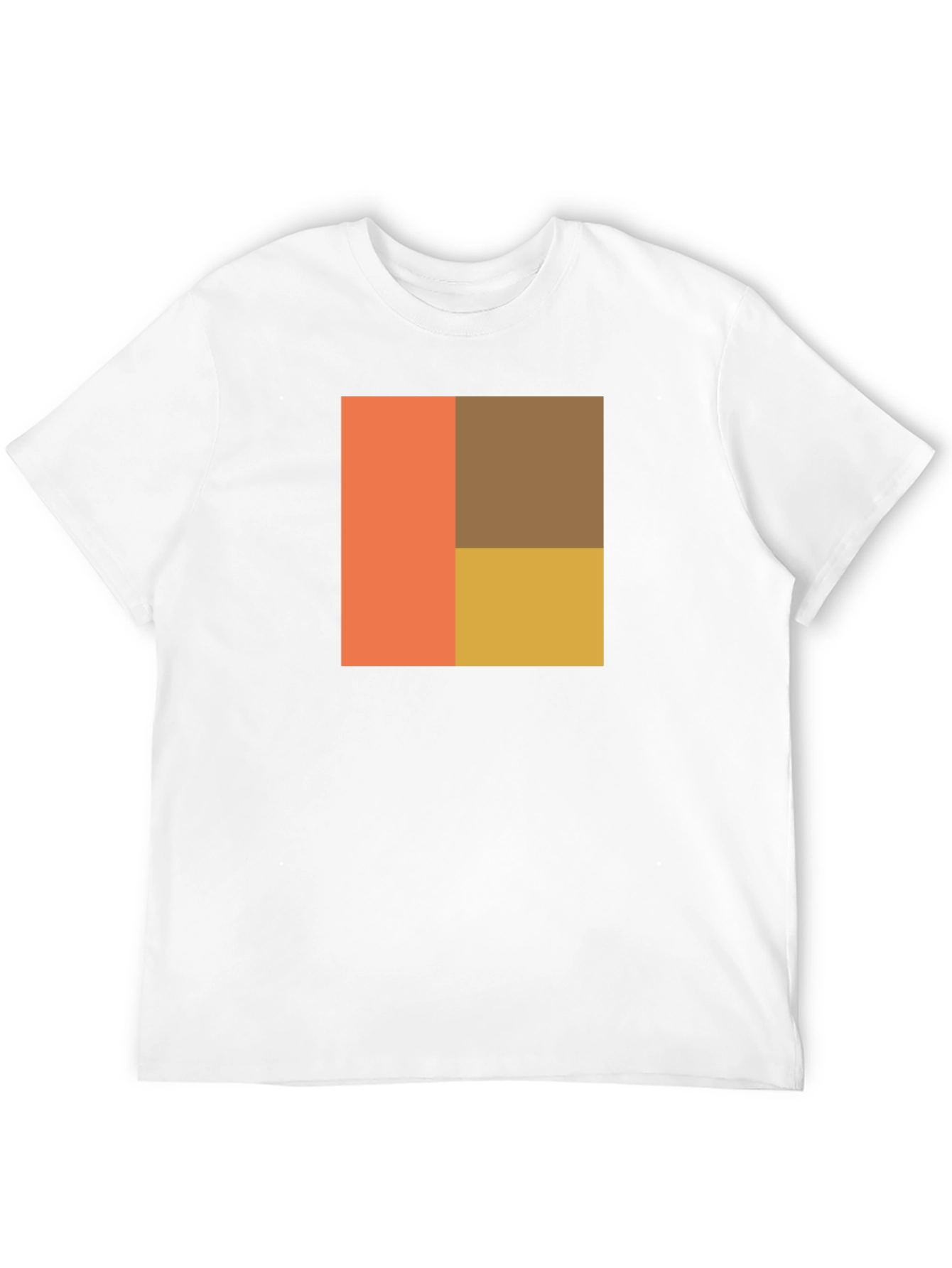 Camiseta Negra con Diseño Geométrico Abstracto