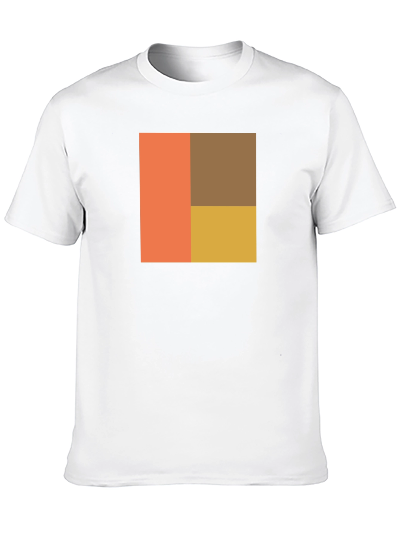 Camiseta Negra con Diseño Geométrico Abstracto