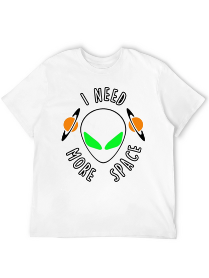 Camiseta Negra: Necesito Más Espacio