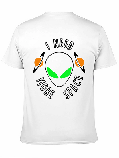 Camiseta Negra: Necesito Más Espacio