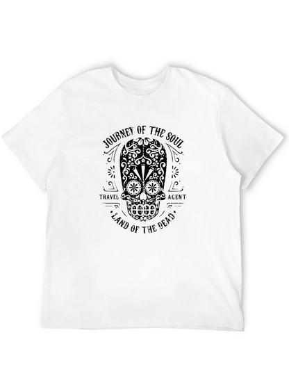 Camiseta Negra Calavera Día de Muertos