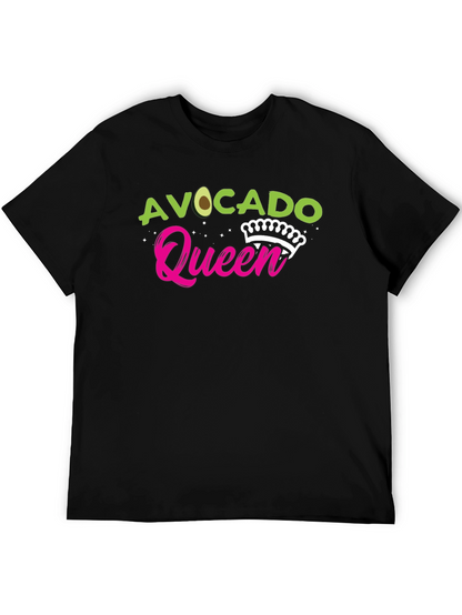 Camiseta Negra Avocado Queen
