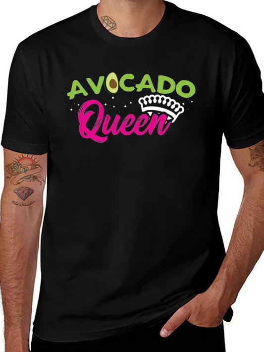 Camiseta Negra Avocado Queen