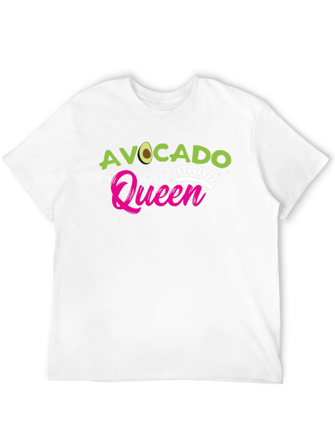 Camiseta Negra Avocado Queen