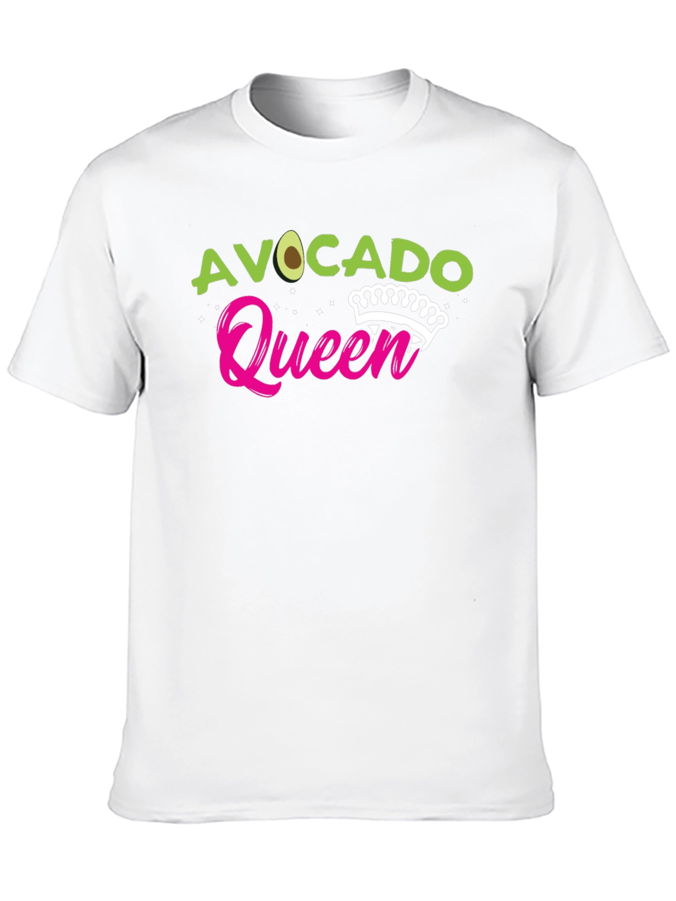 Camiseta Negra Avocado Queen
