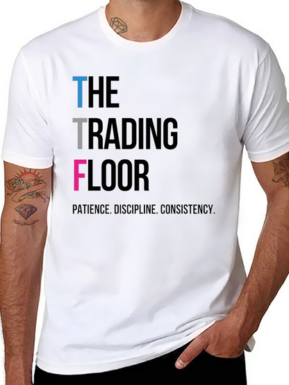Camiseta The Trading Floor - Paciencia Disciplina Consistencia