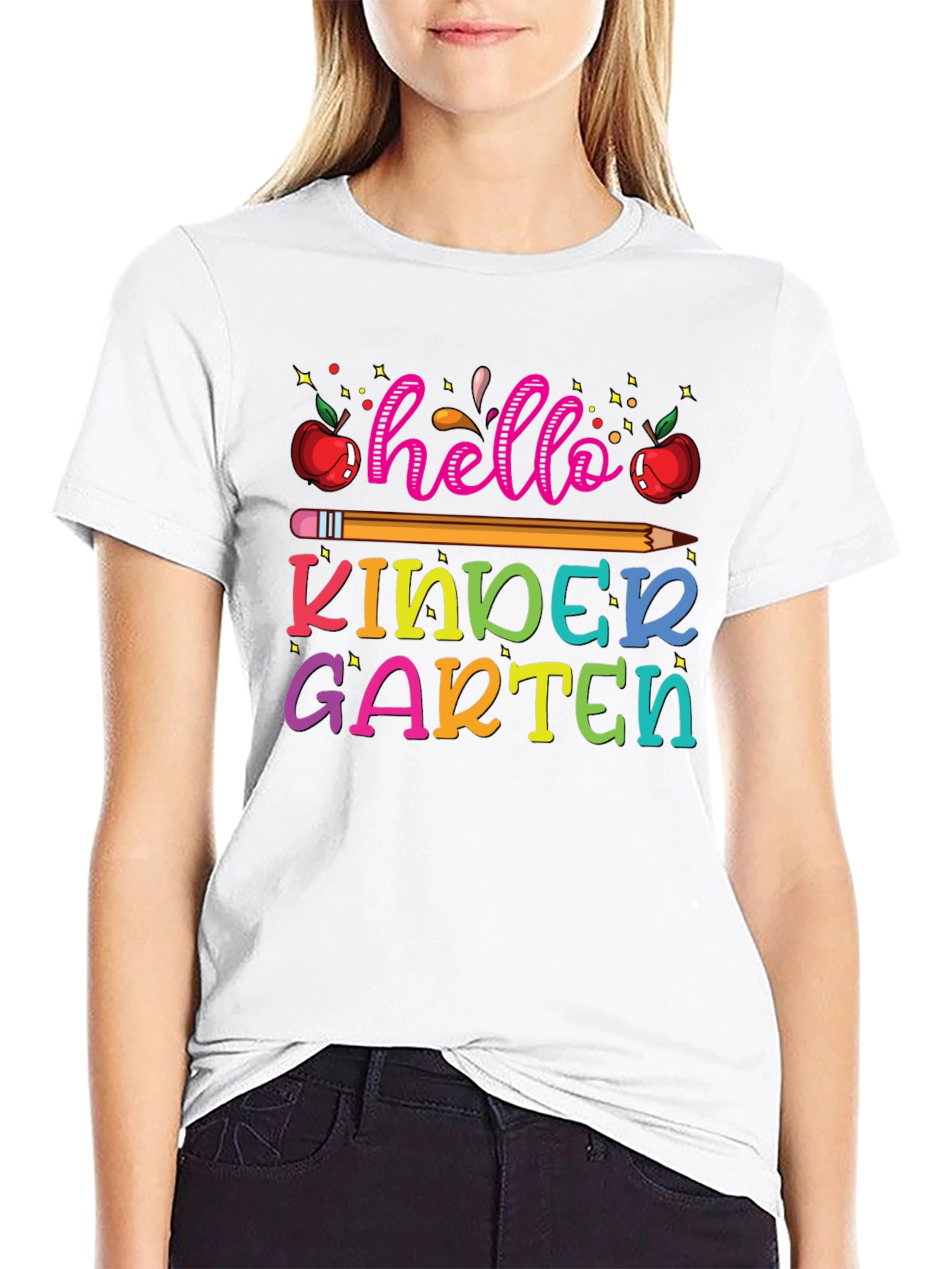 Camiseta Hello Kindergarten