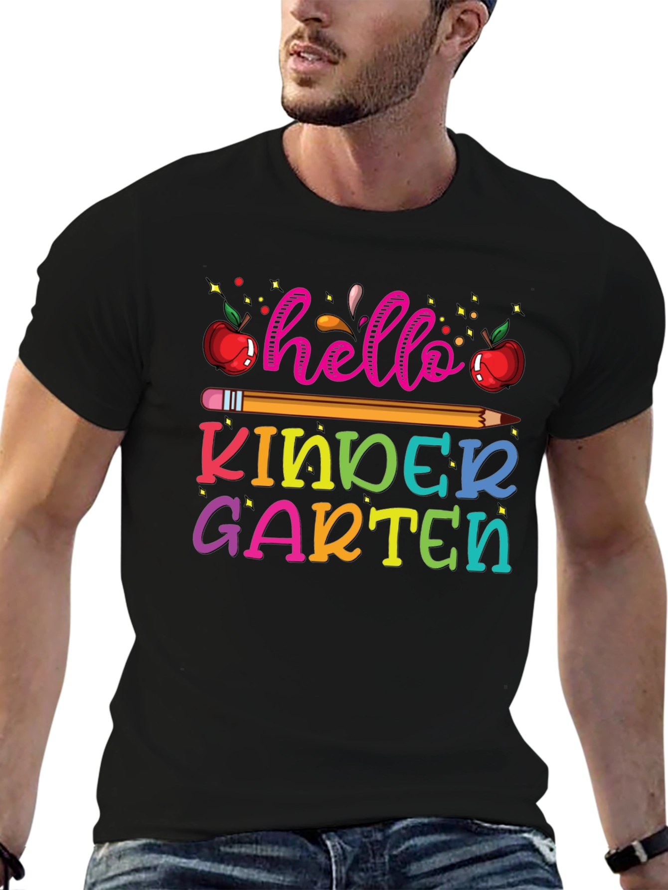 Camiseta Hello Kindergarten