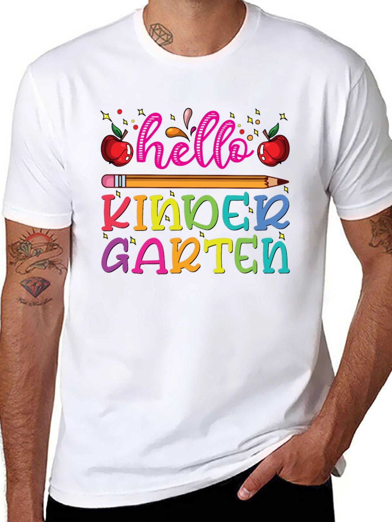 Camiseta Hello Kindergarten