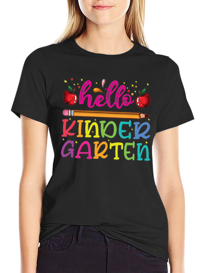Camiseta Hello Kindergarten