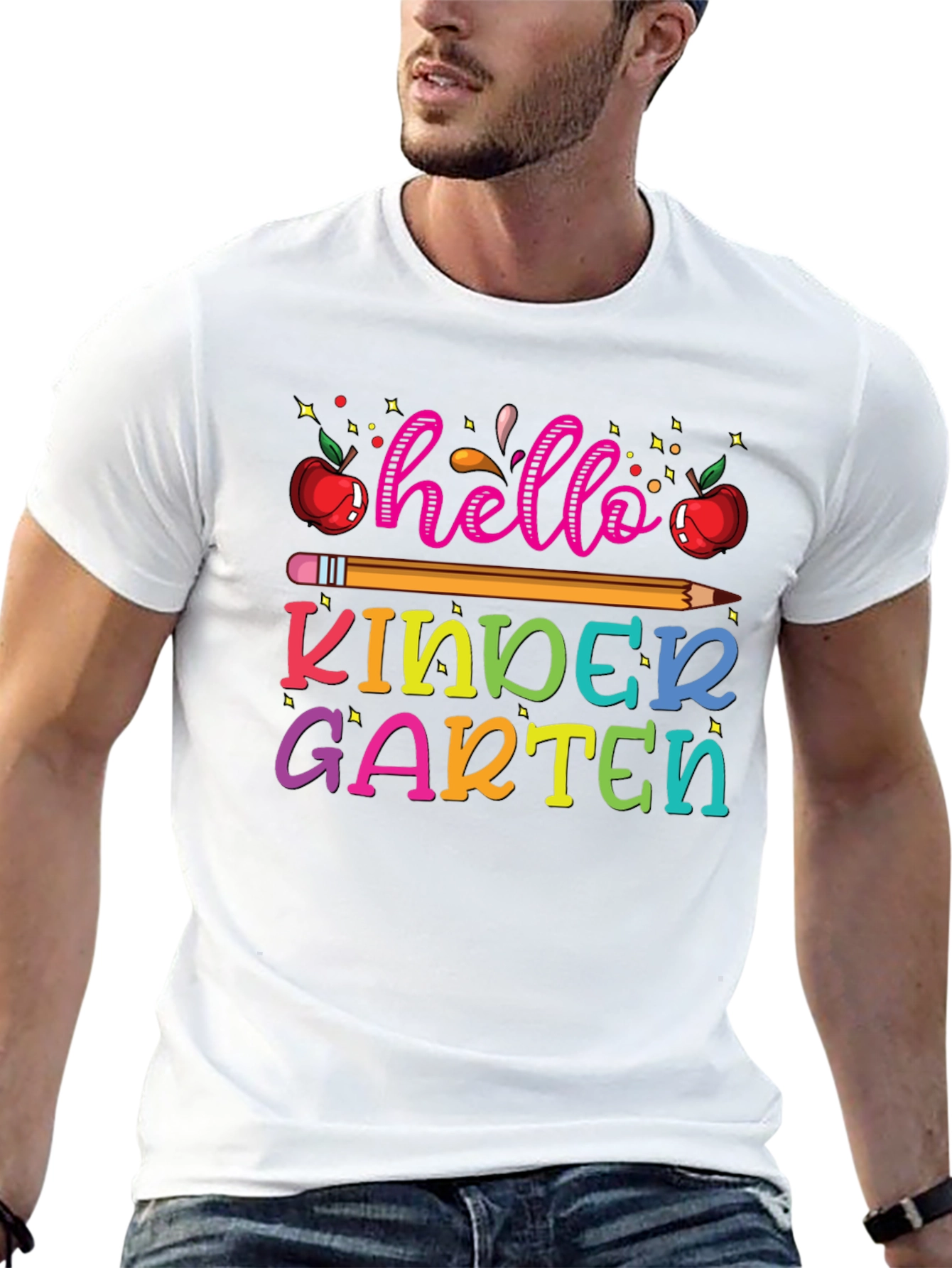 Camiseta Hello Kindergarten