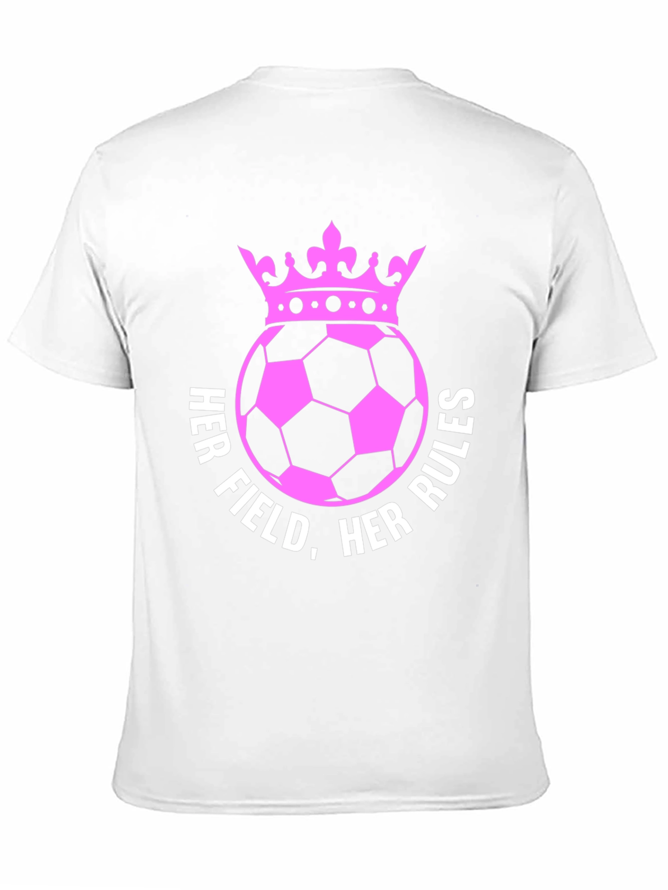 Camiseta Fútbol Reina: Su Campo Sus Reglas