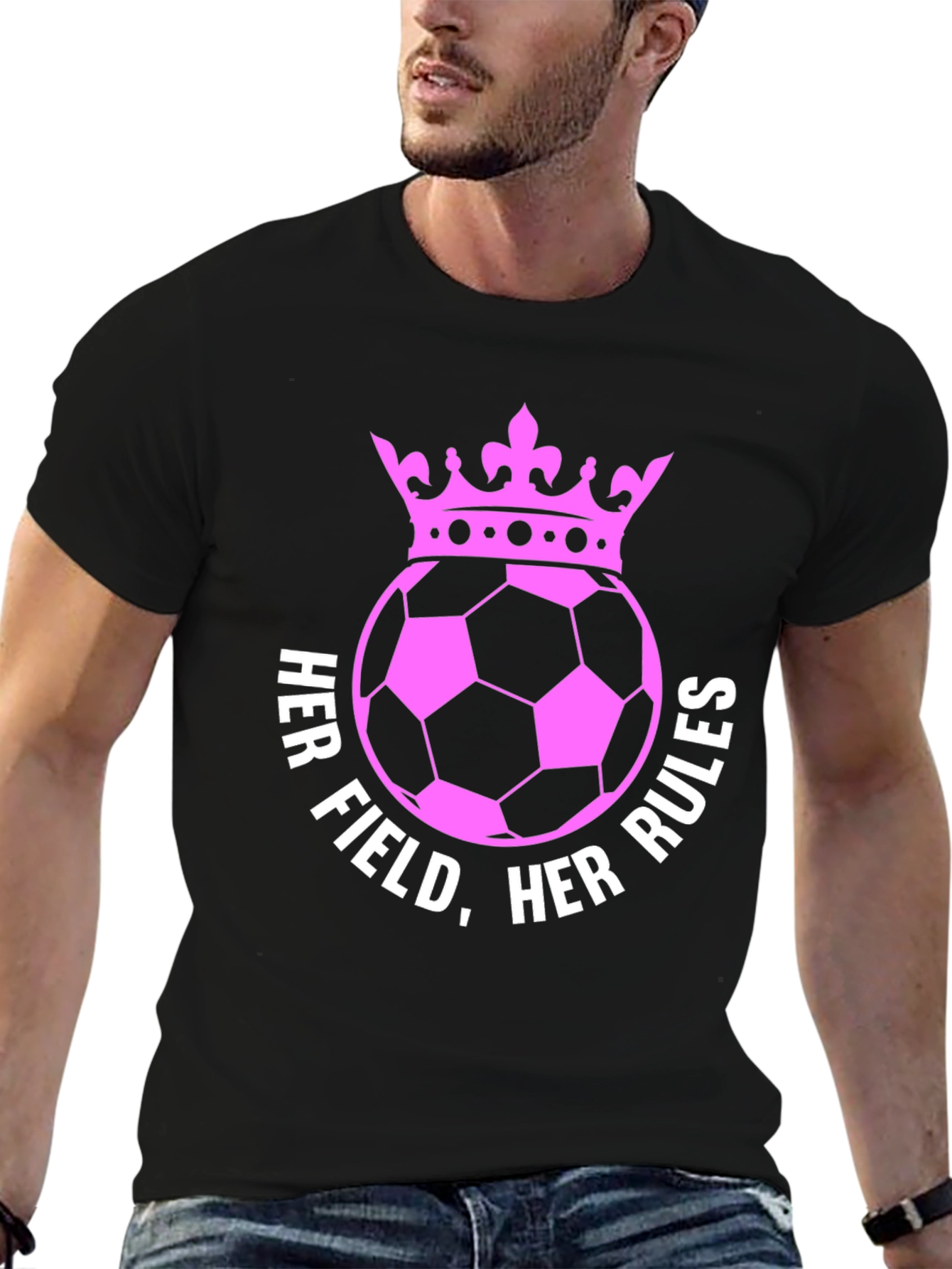 Camiseta Fútbol Reina: Su Campo Sus Reglas
