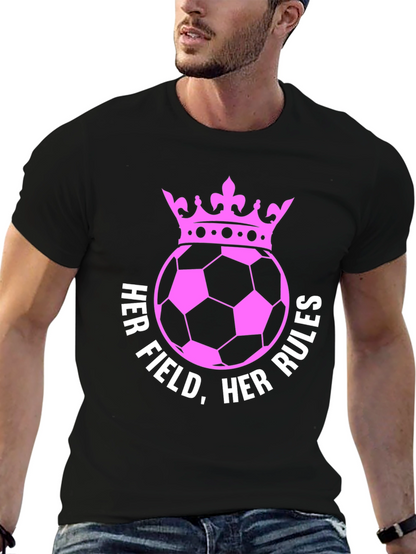 Camiseta Fútbol Reina: Su Campo Sus Reglas