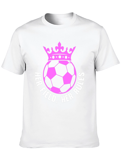 Camiseta Fútbol Reina: Su Campo Sus Reglas