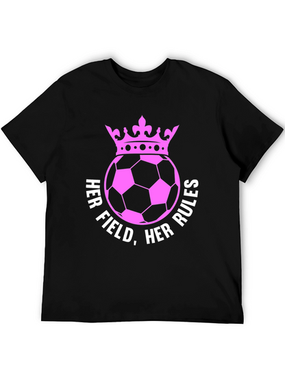 Camiseta Fútbol Reina: Su Campo Sus Reglas