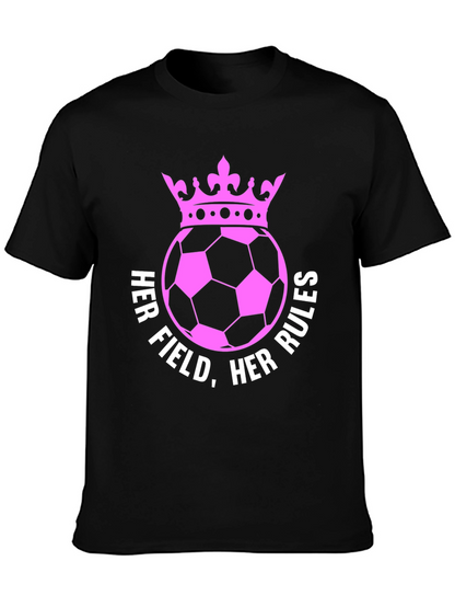 Camiseta Fútbol Reina: Su Campo Sus Reglas