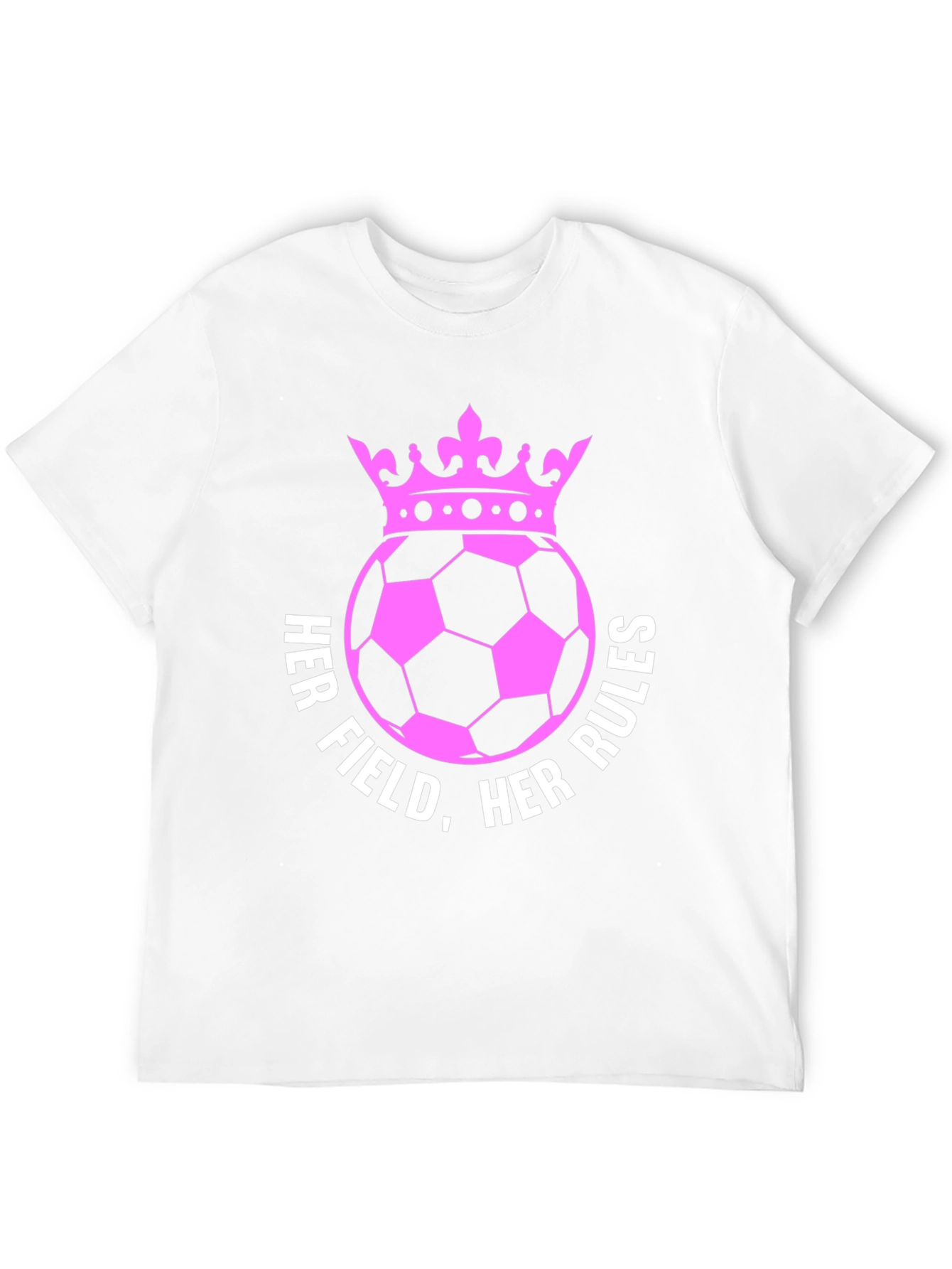 Camiseta Fútbol Reina: Su Campo Sus Reglas