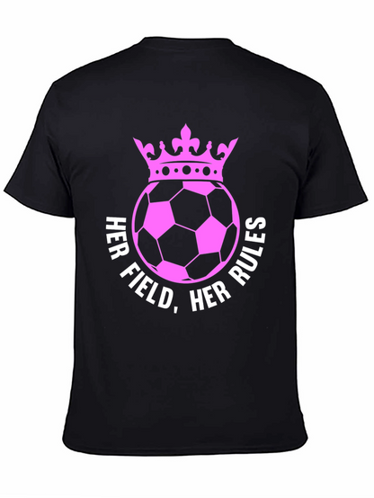 Camiseta Fútbol Reina: Su Campo Sus Reglas