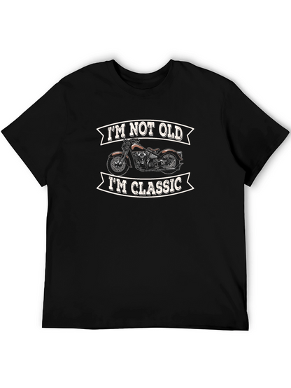Camiseta Negra Moto Clásica - Para Moteros con Estilo!