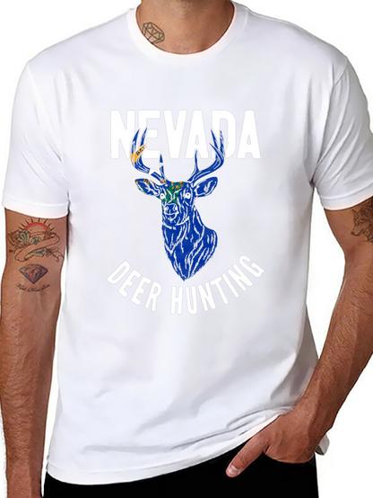 Camiseta Nevada Deer Hunting para Hombre