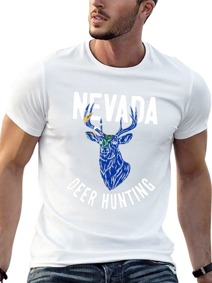 Camiseta Nevada Deer Hunting para Hombre