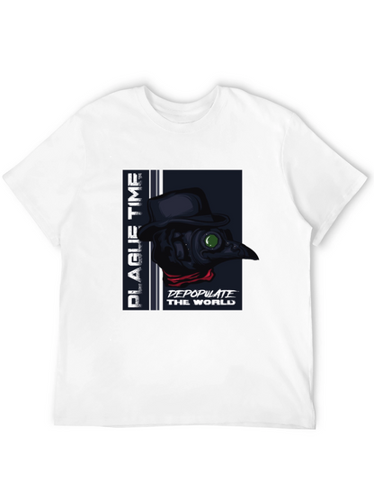 Camiseta Negra Plague Time