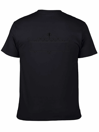 Camiseta Negra Personalizable con Diseño Elegante