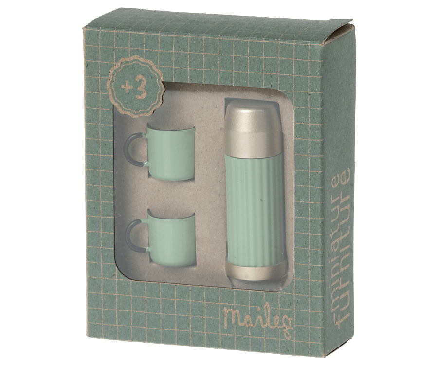 Mini Thermos and Cups Set