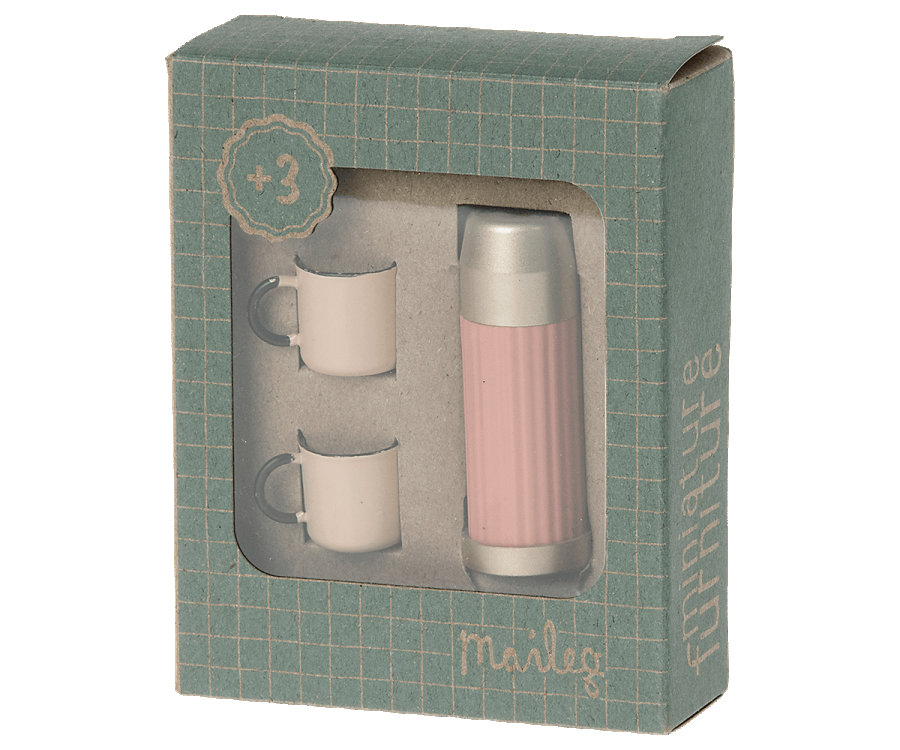 Mini Thermos and Cups Set