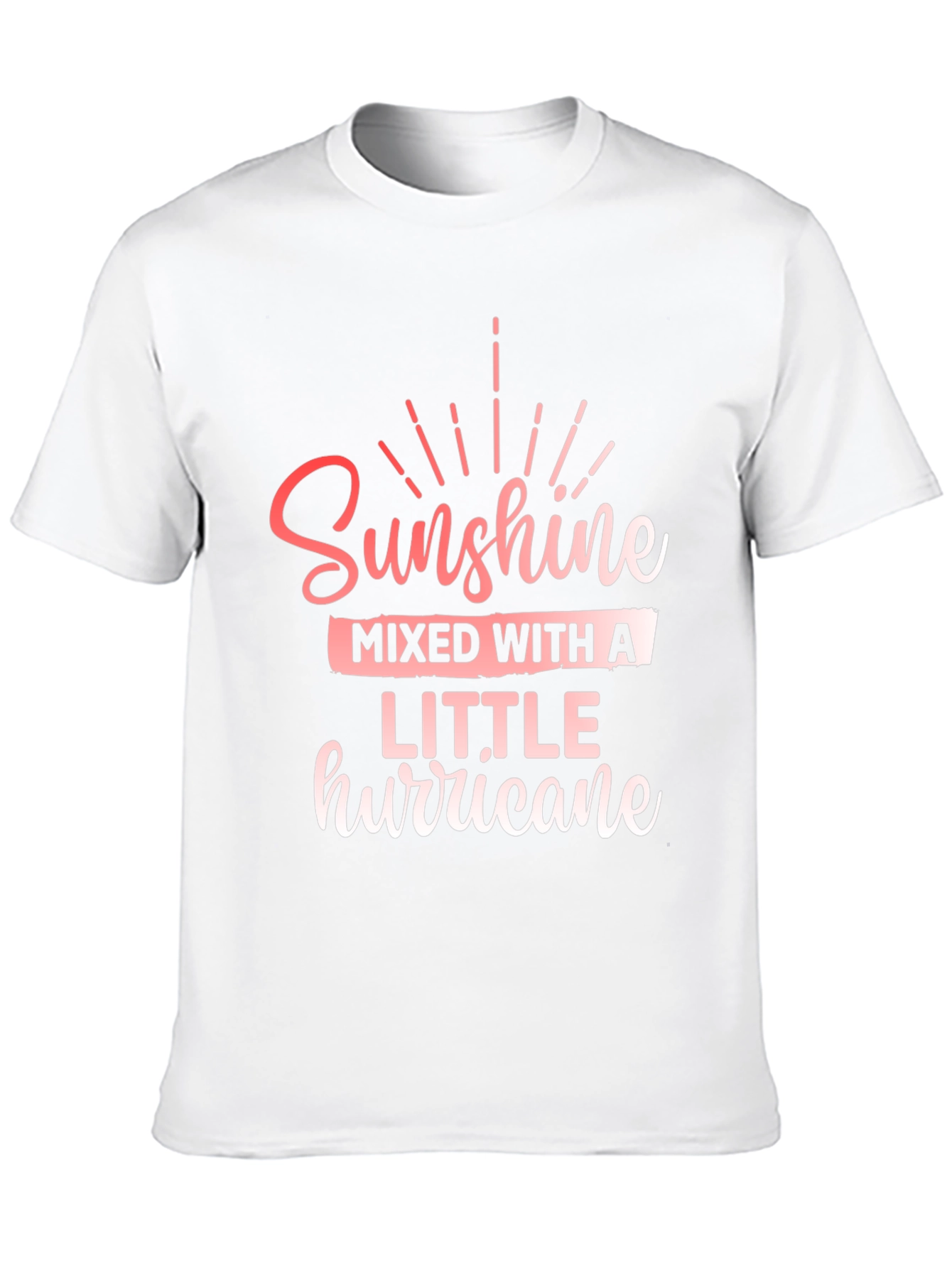 Camiseta Negra: Sol y Tormenta