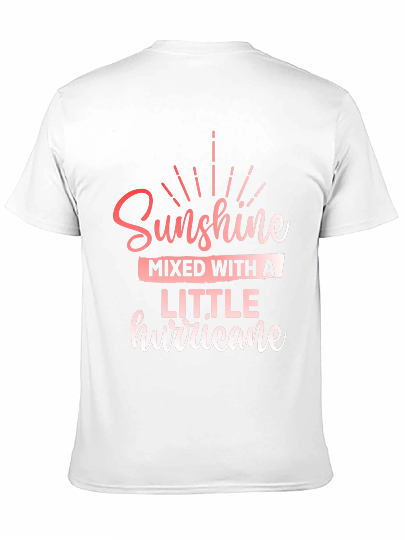 Camiseta Negra: Sol y Tormenta