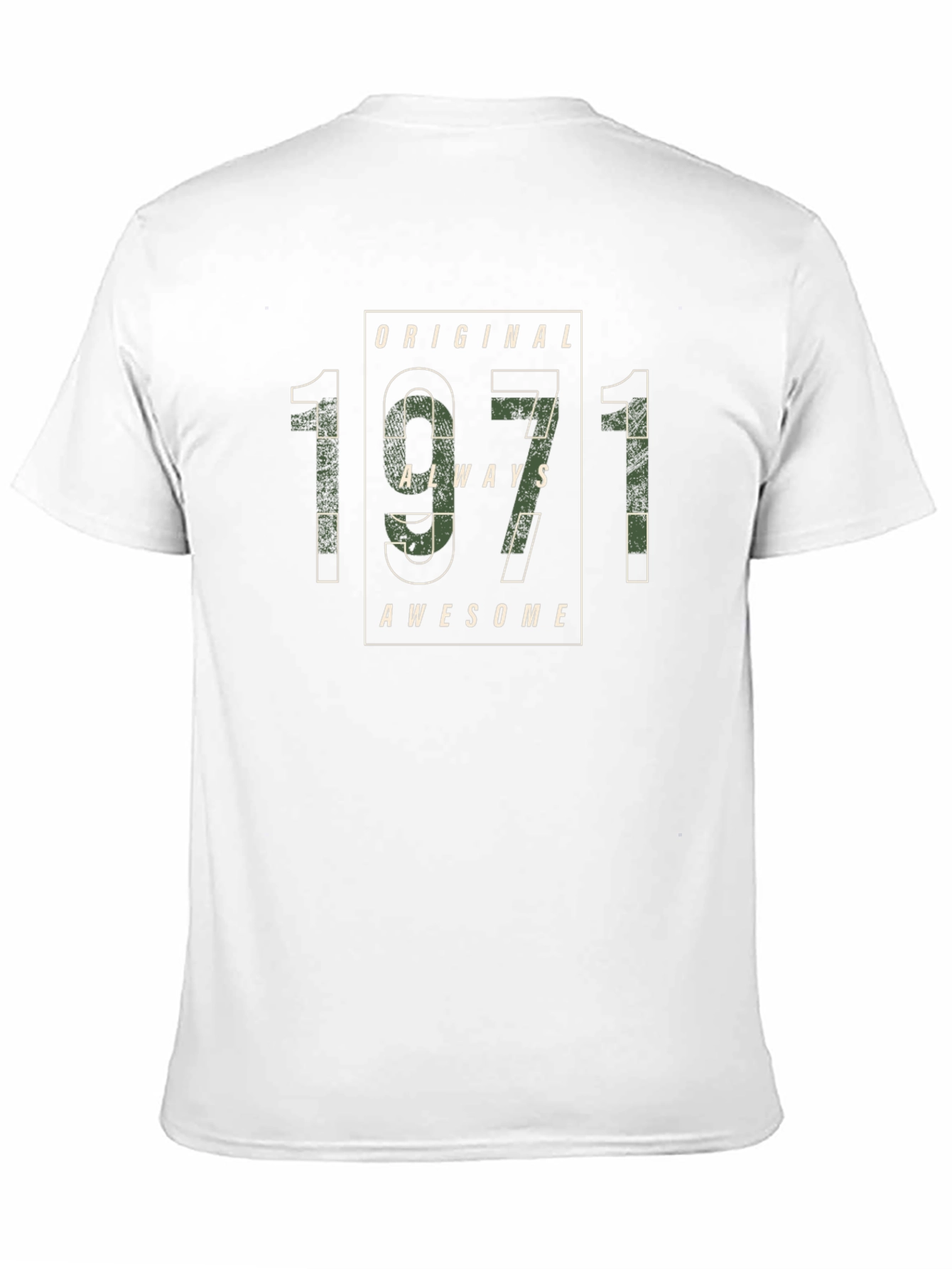 Camiseta Negra Original 1971 Siempre Asombroso