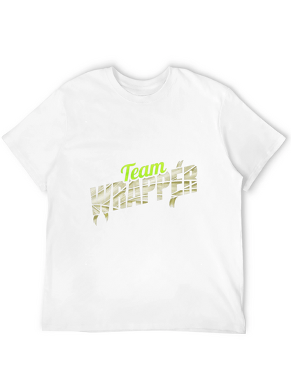 Camiseta Negra Team Wrapper - Estilo Momia