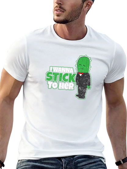 Camiseta Negra Cactus Enamorado
