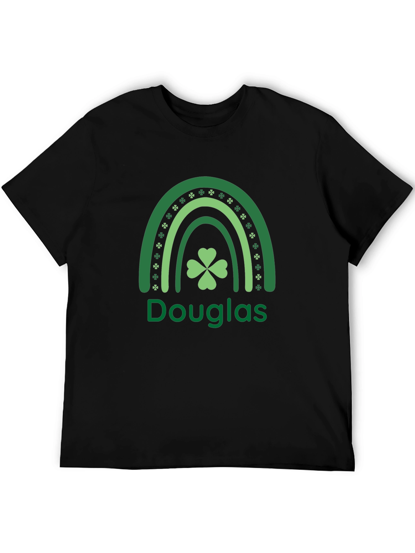 Camiseta Negra Personalizada Día de San Patricio