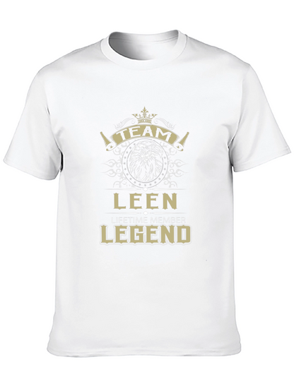 Camiseta Negra TEAM LEEN Legend