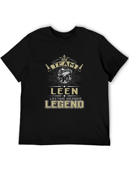 Camiseta Negra TEAM LEEN Legend