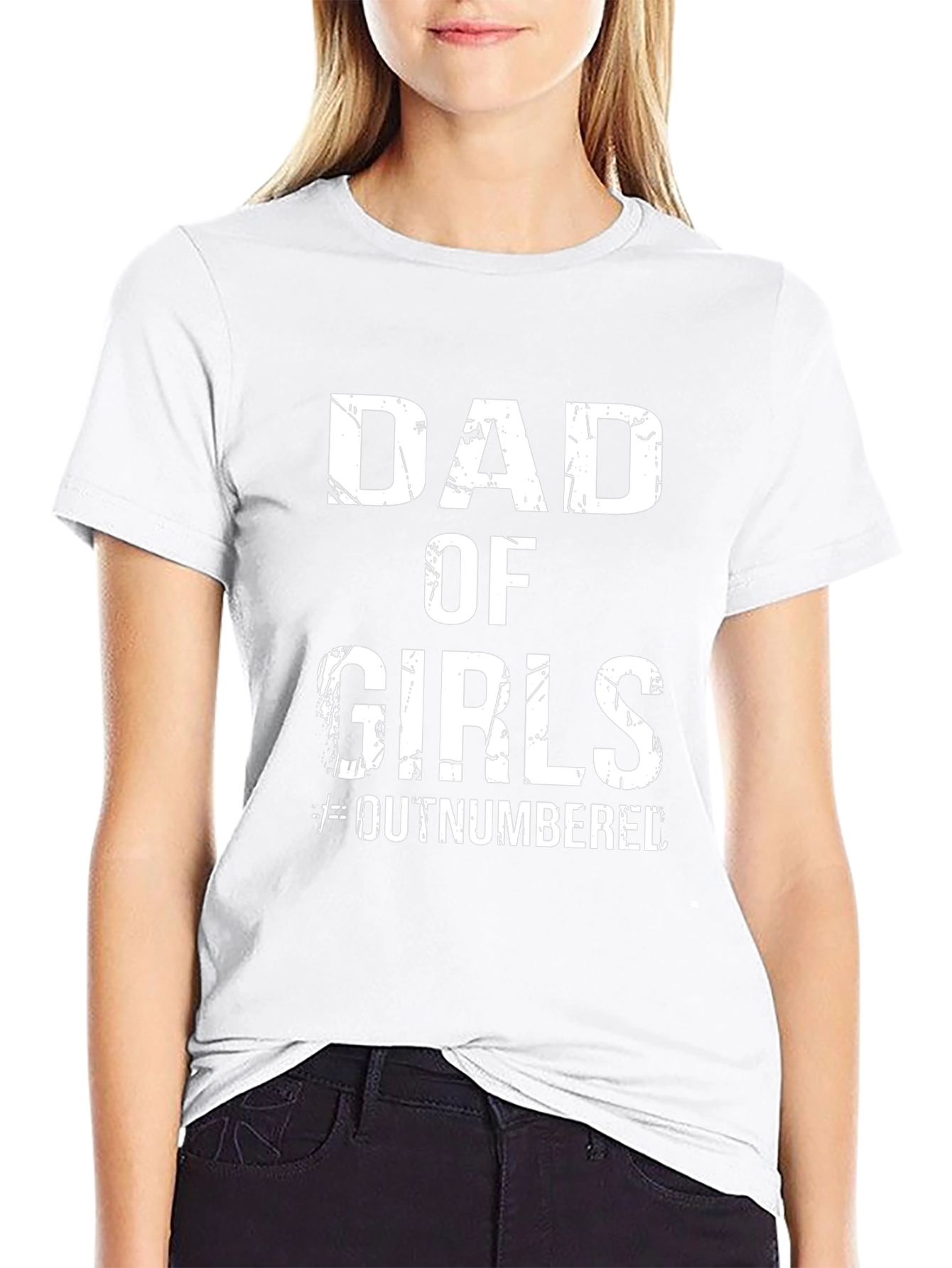 Camiseta Negra Dad of Girls