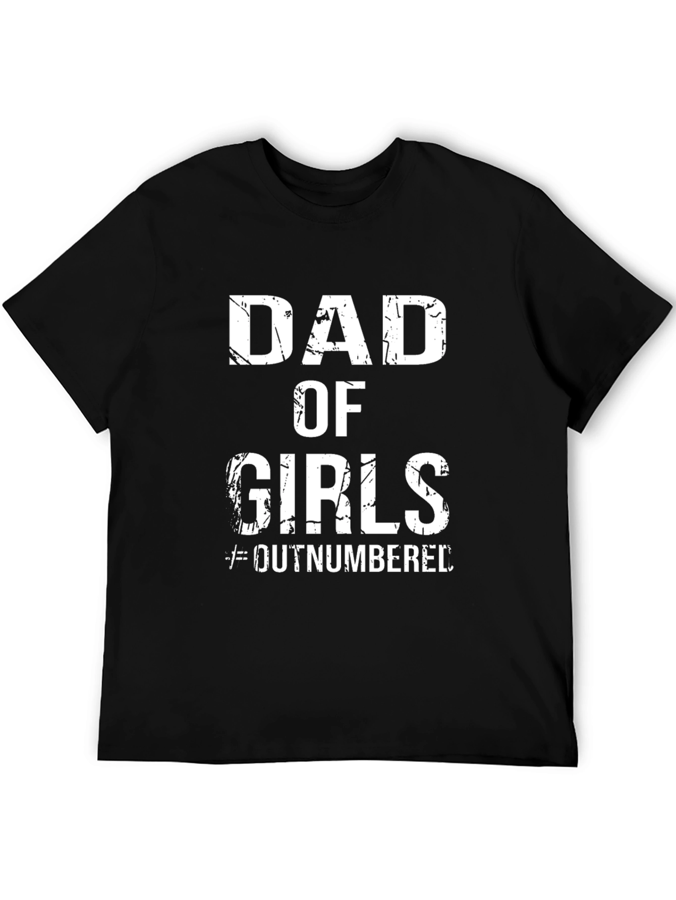 Camiseta Negra Dad of Girls