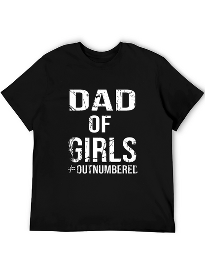 Camiseta Negra Dad of Girls